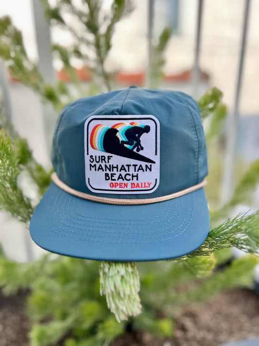 MB Surf Nylon Flat-Brim Hat