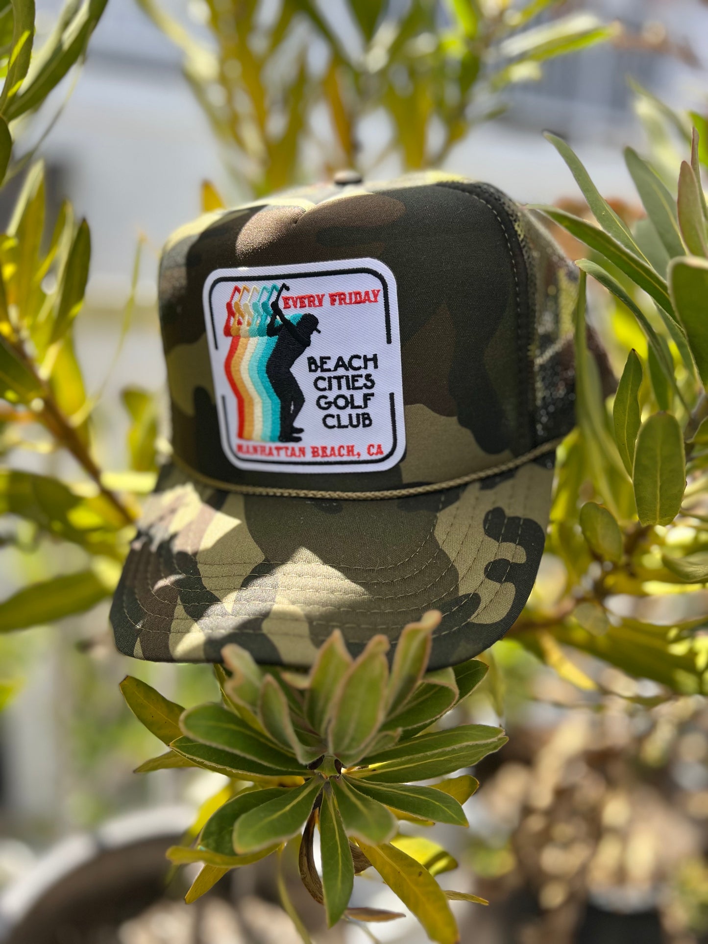 Retro Golfer Trucker Hat - BCGC