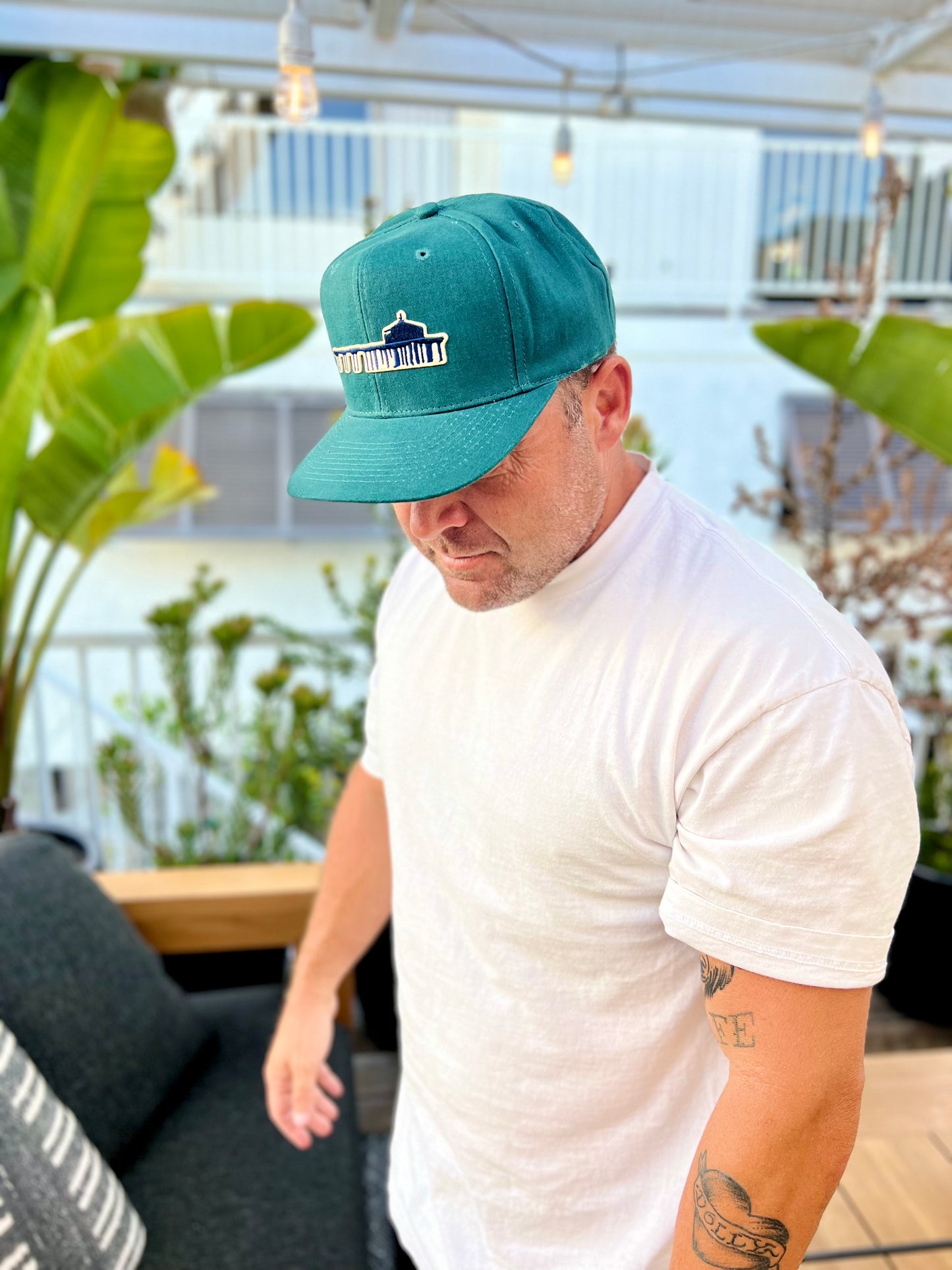 MB Soft Cotton Twill Hat in Sea Green